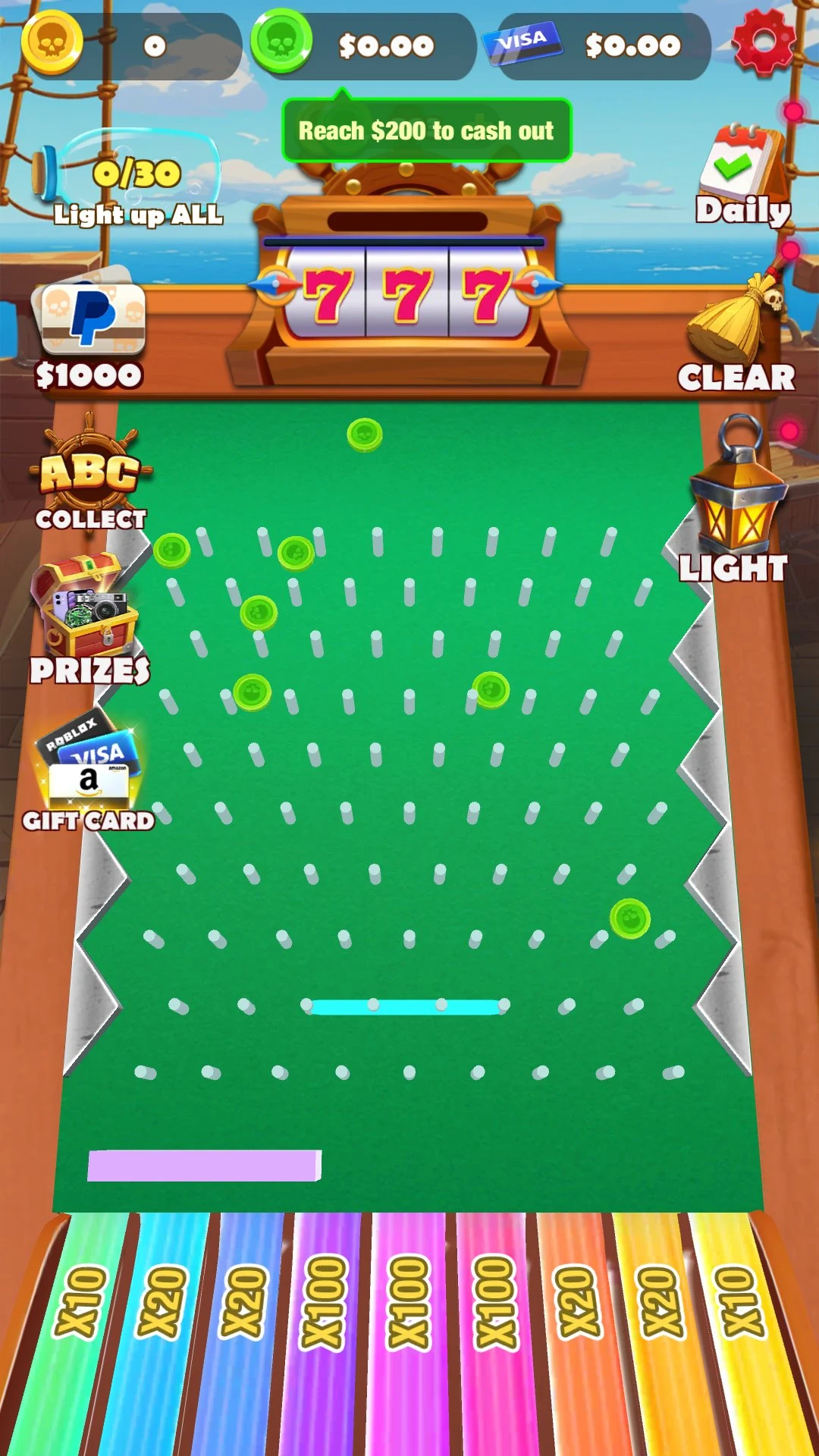 Pirate Plinko screenshot