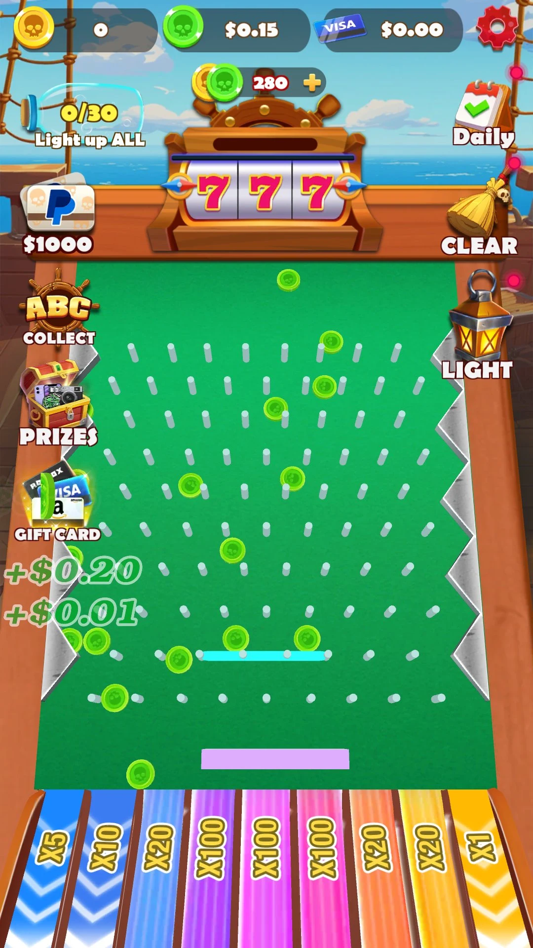 Pirate Plinko screenshot
